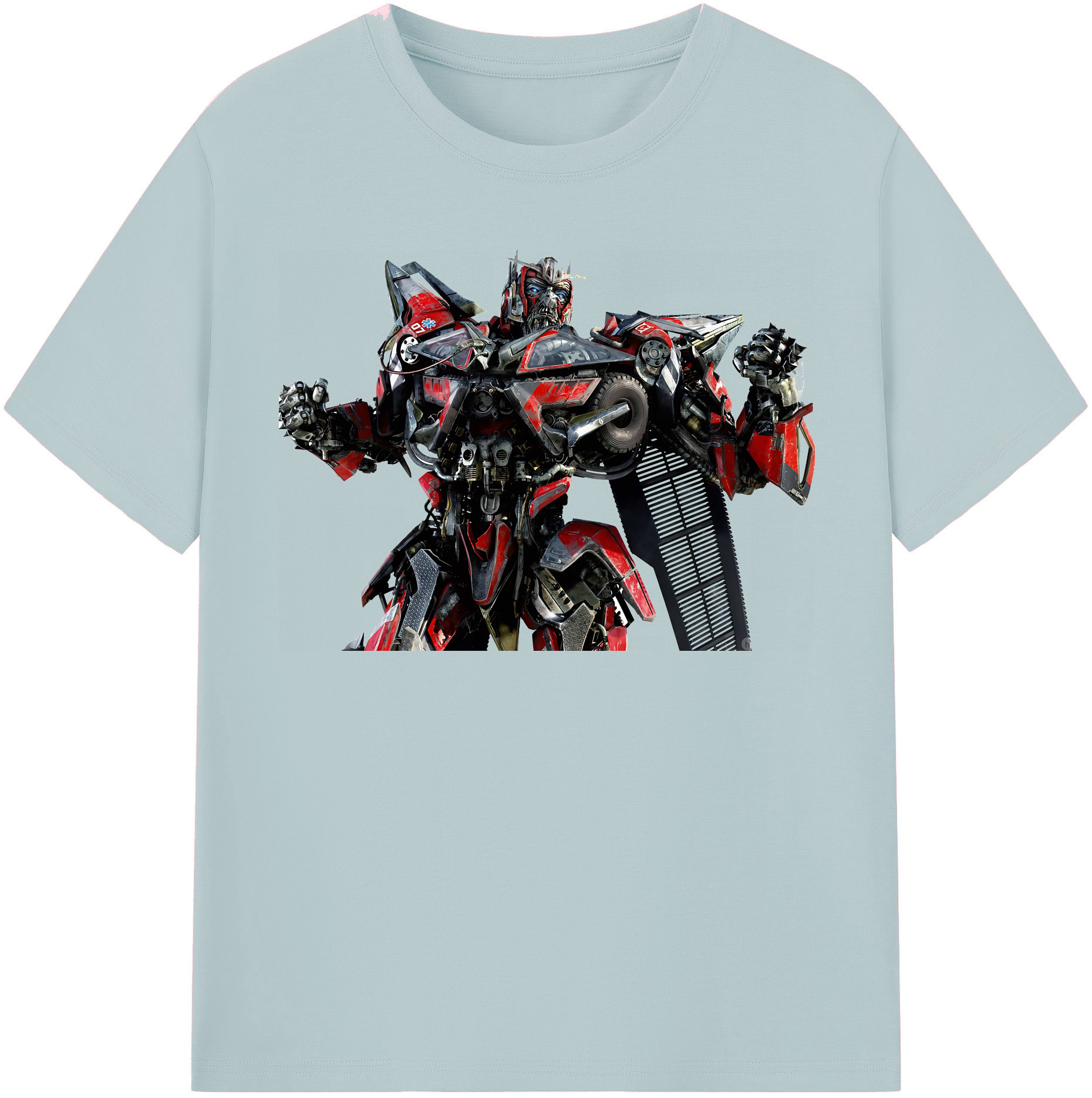 （画像用） Transformers トランスフォーマー 綿100％半袖Tシャツ（フロントプリント）